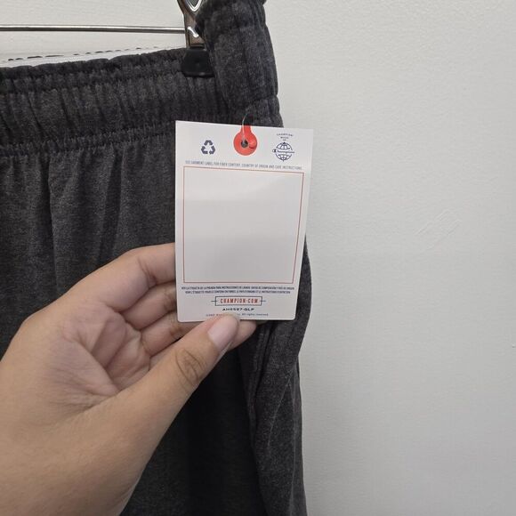 Champion Men's 3XB Gray Elastic Waist Stretch Sweatpants (A20) - Picture 3 of 8